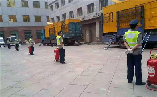 大足租赁发电机案例